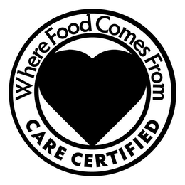 WHERE FOOD COMES FROM, CARE, CERTIFIED trademark