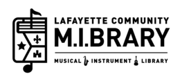 LAFAYETTE COMMUNITY M.I.BRARY MUSICAL INSTRUMENT LIBRARY trademark