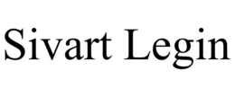 SIVART LEGIN trademark