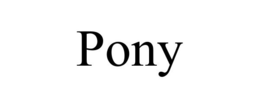 PONY trademark