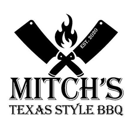 MITCH'S TEXAS STYLE BBQ EST. 2020 trademark