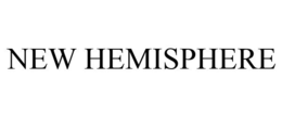 NEW HEMISPHERE trademark