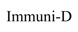 IMMUNI-D trademark