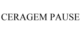 CERAGEM PAUSE trademark
