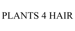 PLANTS 4 HAIR trademark
