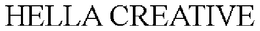 HELLA CREATIVE trademark