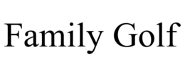 FAMILY GOLF trademark