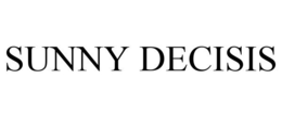 SUNNY DECISIS trademark