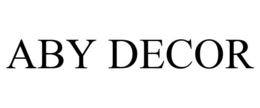 ABY DECOR trademark