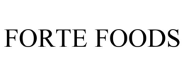 FORTE FOODS trademark