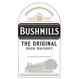 SINCE B 1608 BUSHMILLS THE ORIGINAL IRISH WHISKEY OLD BUSHMILLS trademark