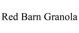 RED BARN GRANOLA trademark
