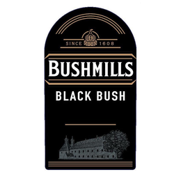 SINCE B 1608 BUSHMILLS BLACK BUSH OLD BUSHMILLS trademark