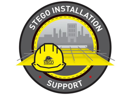 STEGO INSTALLATION SUPPORT trademark