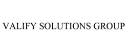 VALIFY SOLUTIONS GROUP trademark