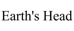EARTH'S HEAD trademark