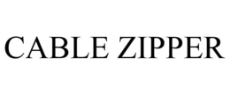 CABLE ZIPPER trademark