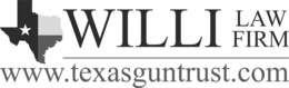 WILLI LAW FIRM AND WWW.TEXASGUNTRUST.COM trademark