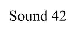 SOUND 42 trademark