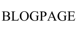 BLOGPAGE trademark