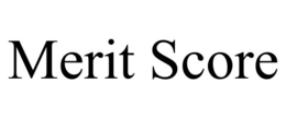 MERIT SCORE trademark