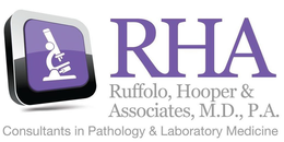 RHA RUFFOLO, HOOPER & ASSOCIATES, M.D., P.A. CONSULTANTS IN PATHOLOGY & LABORATORY MEDICINE trademark