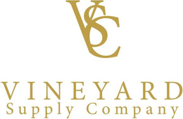 VSC VINEYARD SUPPLY COMPANY trademark