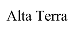 ALTA TERRA trademark