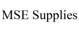MSE SUPPLIES trademark