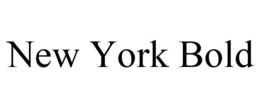 NEW YORK BOLD trademark