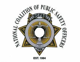 NATIONAL COALITION OF PUBLIC SAFETY OFFICERS NCPSO CWA EST. 1994 trademark