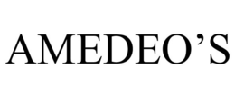 AMEDEO'S trademark