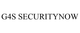 G4S SECURITYNOW trademark