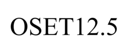 OSET12.5 trademark