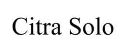 CITRA SOLO trademark