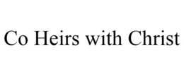CO HEIRS WITH CHRIST trademark