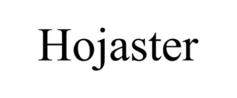 HOJASTER trademark