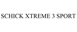 SCHICK XTREME 3 SPORT trademark