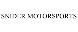 SNIDER MOTORSPORTS trademark