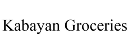 KABAYAN GROCERIES trademark