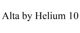 ALTA BY HELIUM 10 trademark