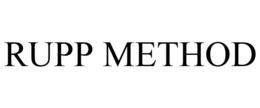 RUPP METHOD trademark