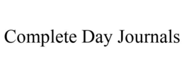 COMPLETE DAY JOURNALS trademark