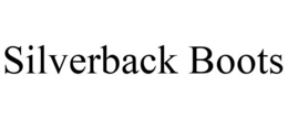 SILVERBACK BOOTS trademark