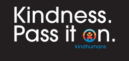 KINDNESS. PASS IT ON. KINDHUMANS trademark