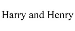 HARRY AND HENRY trademark