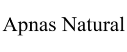 APNAS NATURAL trademark