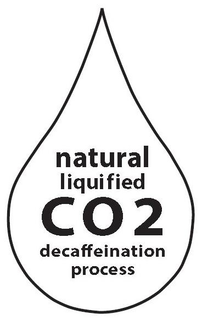 NATURAL LIQUIFIED CO2 DECAFFEINATION PROCESS trademark