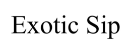 EXOTIC SIP trademark