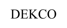 DEKCO trademark